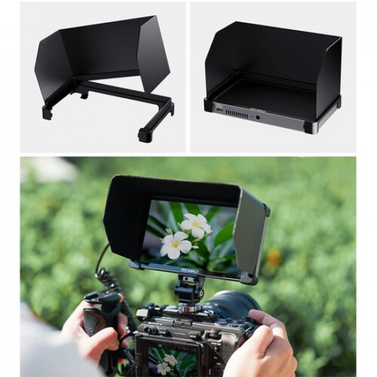 FeelWorld P6XL 6" 1200nit On-Camera Field Monitor with Built-In Battery