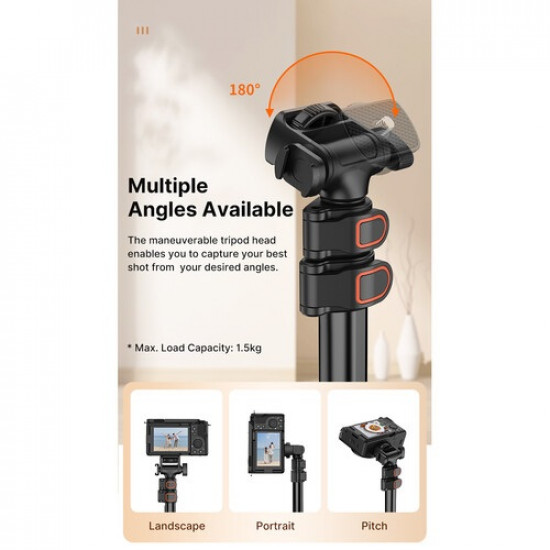 Ulanzi TB64 Light Stand Tripod for Camera Smartphone