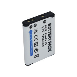 Camera Battery 1200 mAh for EN-EL19 for Nikon Coolpix S32 S33 S100 S2500 S2750 S3100 S3200 S3300 S3400 S3500