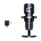 COMICA Audio EJoy Uni Pro D RGB Cardioid Condenser Wireless/USB-C Microphone with Desktop Stand COMICA Audio EJoy Uni Pro D RGB Cardioid Condenser Wireless/USB-C Microphone with Desktop Stand