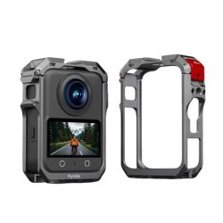 Metal Protective Cage for DJI Osmo 360 Camera with Dual Cold Shoe Mount