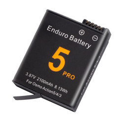 Enduro Rechargeable Li-ion Battery for DJI Osmo 360/Action 5Pro/4/3