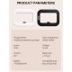 YM-200 Rechargeable 20W Selfie Portable Ring Light Phone Adjustable Fill Ring Light