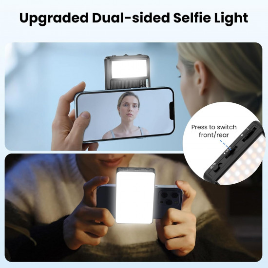 M19 Magnetic Double-Sided LED Video Light – Dimmable 2500K-9000K Fill Light M19 Magnetic Double-Sided LED Video Light – Dimmable 2500K-9000K Fill Light