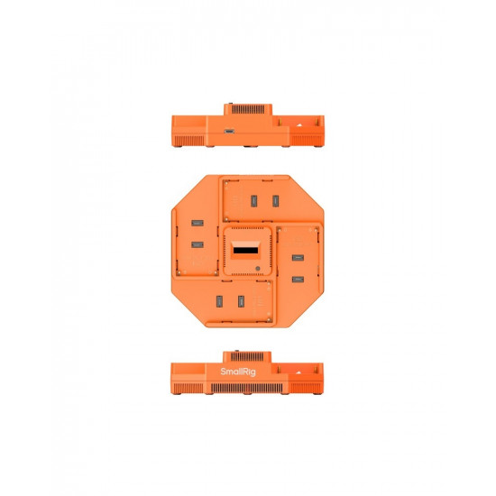 SmallRig NP-F550 F570 F750 F970 4-Channel Camera Battery Charger