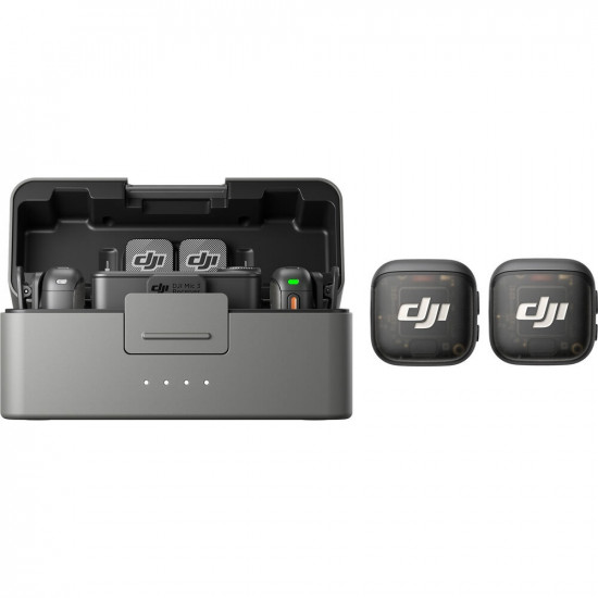 DJI Mic 3 2-Person Compact Wireless Microphone System/Recorder for Camera & Smartphone