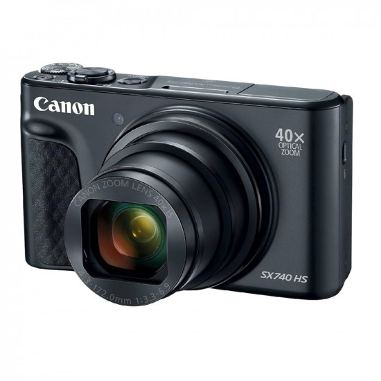 Canon PowerShot SX740 HS Digital Camera (Black) Canon PowerShot SX740 HS Digital Camera (Black)