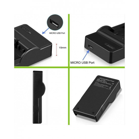 Charger for Fujifilm FNP-95 FNP-60 FNP-120 FNP-40 FNP95 Kodak KLIC-5000 K5001 Samsung SLB-1137 Olympus LI-20B