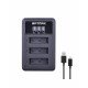 NP BX1 USB 3 Slots Camera Battery Charger NP BX1 USB 3 Slots Camera Battery Charger