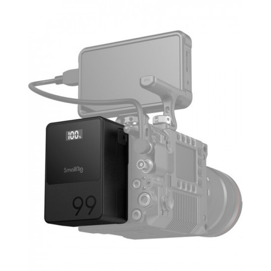 SmallRig VB99 Mini V-Mount Battery (99Wh Black)