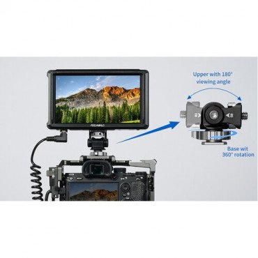 FeelWorld FW568 PRO 6" High-Bright On-Camera 4K HDMI Monitor