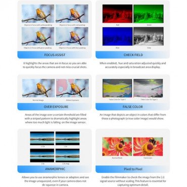 FeelWorld FW568 PRO 6" High-Bright On-Camera 4K HDMI Monitor