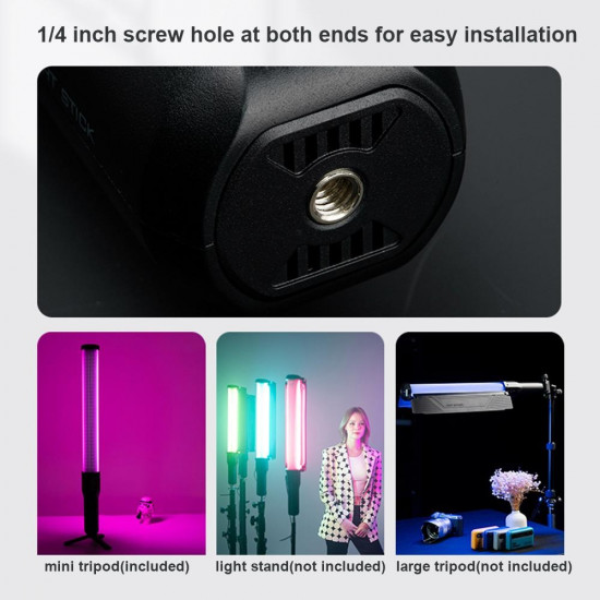 VILTROX H18 Double-Sided Bi-Color & RGB LED Tube Light (22.4") VILTROX H18 Double-Sided Bi-Color & RGB LED Tube Light (22.4")