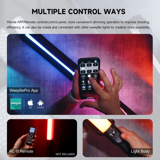 VILTROX H18 Double-Sided Bi-Color & RGB LED Tube Light (22.4") VILTROX H18 Double-Sided Bi-Color & RGB LED Tube Light (22.4")