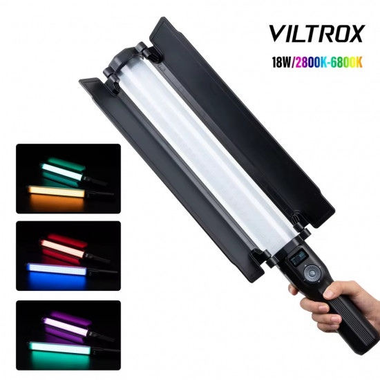 VILTROX H18 Double-Sided Bi-Color & RGB LED Tube Light (22.4") VILTROX H18 Double-Sided Bi-Color & RGB LED Tube Light (22.4")