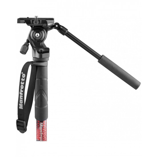 Manfrotto Element MII Video Monopod with Live Fluid Head(MVMELMIIA4LIVE)