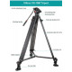 Viltrox VX-18M Heavy-Duty Video Tripod with VT-01 Fluid Viltrox VX-18M Heavy-Duty Video Tripod with VT-01 Fluid