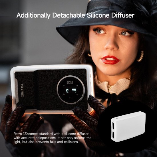 VILTROX Retro 12X RGB LED Light