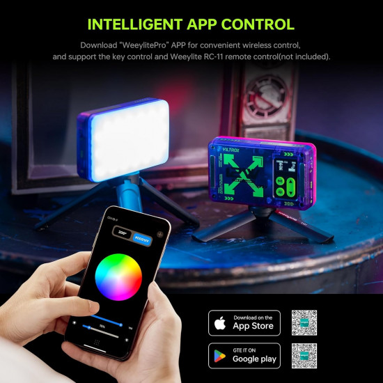 VILTROX RB-V12 Magnetic Portable RGB LED Light VILTROX RB-V12 Magnetic Portable RGB LED Light