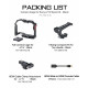 Tilta Basic Camera Cage Kit for Sony a7 IV Black (TA-T30-A-B)