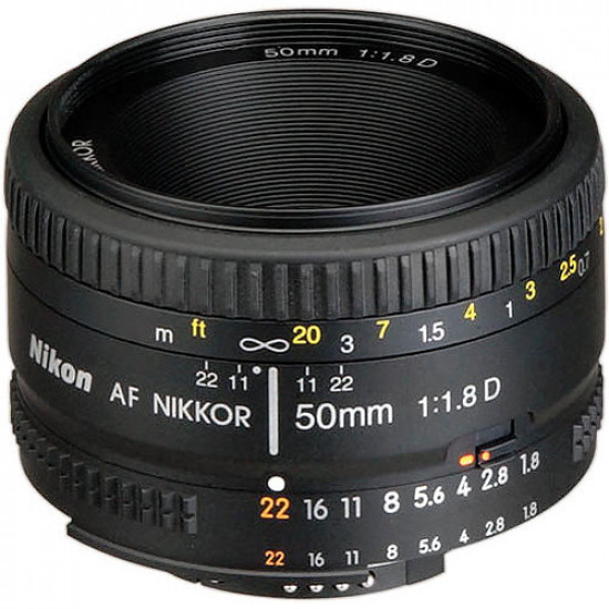 Nikon AF NIKKOR 50mm f/1.8D Lens Nikon AF NIKKOR 50mm f/1.8D Lens