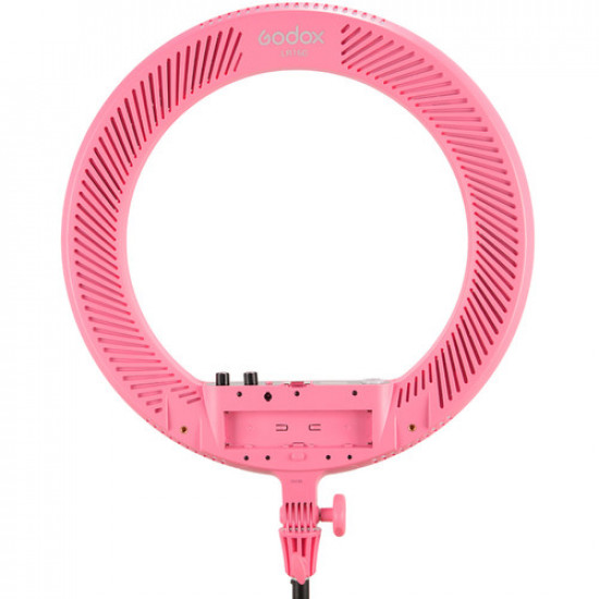 Godox LR160 Pink Led Ring Light with Make Up Mirror Bi-color 3300-8000K 18W Video Selfie Makeup Fill Lighting Live Shooting Godox LR160 Pink Led Ring Light with Make Up Mirror Bi-color 3300-8000K 18W Video Selfie Makeup Fill Lighting Live Shooting