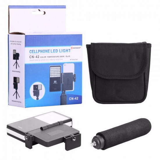 Nanguang CN-42 2.5W 222LM Cellphone selfie portable Photography LED Light Panel Lighting for iPhone Sumsung Sony Phone Nanguang CN-42 2.5W 222LM Cellphone selfie portable Photography LED Light Panel Lighting for iPhone Sumsung Sony Phone