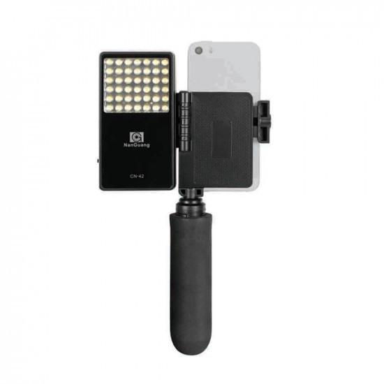 Nanguang CN-42 2.5W 222LM Cellphone selfie portable Photography LED Light Panel Lighting for iPhone Sumsung Sony Phone Nanguang CN-42 2.5W 222LM Cellphone selfie portable Photography LED Light Panel Lighting for iPhone Sumsung Sony Phone