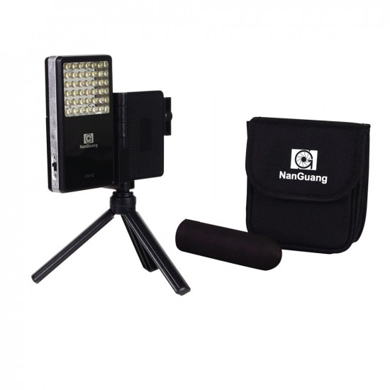 Nanguang CN-42 2.5W 222LM Cellphone selfie portable Photography LED Light Panel Lighting for iPhone Sumsung Sony Phone Nanguang CN-42 2.5W 222LM Cellphone selfie portable Photography LED Light Panel Lighting for iPhone Sumsung Sony Phone