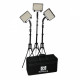 Nanguang LED CN-5400 PRO Kit With Light Stand 3 X LED Light