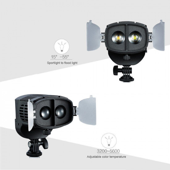 NanGuang CN-20FC LED Photography Light Spotlight Focus LED Video Light for Canon Nikon DSLR / Sony Mirrorless series /Camcorder NanGuang CN-20FC LED Photography Light Spotlight Focus LED Video Light for Canon Nikon DSLR / Sony Mirrorless series /Camcorder