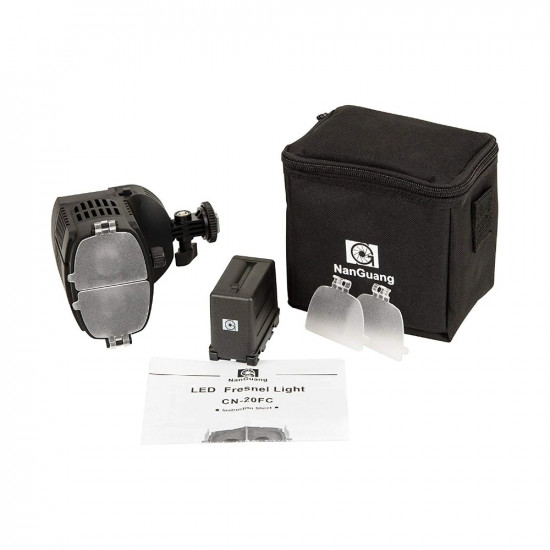 NanGuang CN-20FC LED Photography Light Spotlight Focus LED Video Light for Canon Nikon DSLR / Sony Mirrorless series /Camcorder NanGuang CN-20FC LED Photography Light Spotlight Focus LED Video Light for Canon Nikon DSLR / Sony Mirrorless series /Camcorder