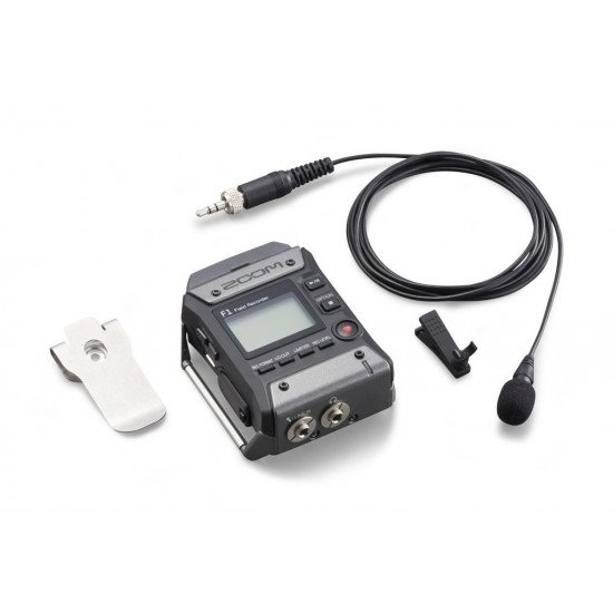 Zoom F1 Field Recorder with Lavalier Microphone Zoom F1 Field Recorder with Lavalier Microphone