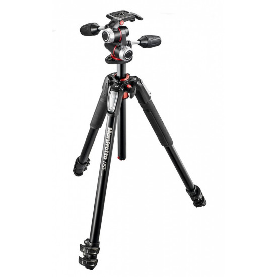 Manfrotto MT055XPRO3 Tripod with MHXPRO-3W 3-Way Pan/Tilt Head # MK055XPRO3-3W Manfrotto MT055XPRO3 Tripod with MHXPRO-3W 3-Way Pan/Tilt Head # MK055XPRO3-3W