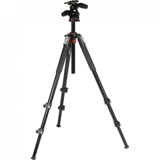 Manfrotto MT055XPRO3 Tripod with MHXPRO-3W 3-Way Pan/Tilt Head # MK055XPRO3-3W Manfrotto MT055XPRO3 Tripod with MHXPRO-3W 3-Way Pan/Tilt Head # MK055XPRO3-3W