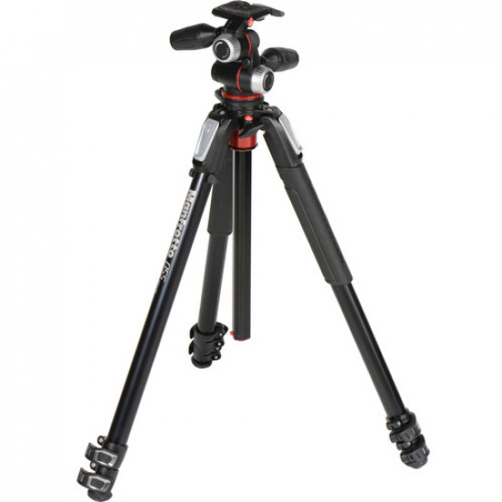 Manfrotto MT055XPRO3 Tripod with MHXPRO-3W 3-Way Pan/Tilt Head # MK055XPRO3-3W Manfrotto MT055XPRO3 Tripod with MHXPRO-3W 3-Way Pan/Tilt Head # MK055XPRO3-3W
