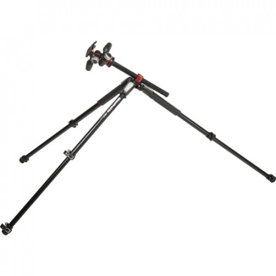 Manfrotto MT055XPRO3 Tripod with MHXPRO-3W 3-Way Pan/Tilt Head # MK055XPRO3-3W Manfrotto MT055XPRO3 Tripod with MHXPRO-3W 3-Way Pan/Tilt Head # MK055XPRO3-3W