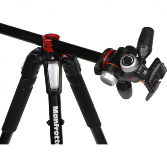 Manfrotto MT055XPRO3 Tripod with MHXPRO-3W 3-Way Pan/Tilt Head # MK055XPRO3-3W Manfrotto MT055XPRO3 Tripod with MHXPRO-3W 3-Way Pan/Tilt Head # MK055XPRO3-3W