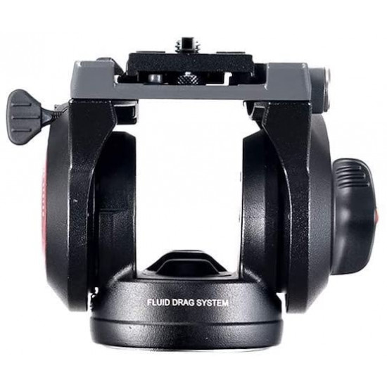 Manfrotto MVH500AH, Lightweight Fluid Video Head with Flat Base, Sliding Plate for Rapid Camera Connection, Supports Multiple Tripods Manfrotto MVH500AH, Lightweight Fluid Video Head with Flat Base, Sliding Plate for Rapid Camera Connection, Supports Multiple Tripods