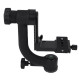 Bk-45 Panoramic 360 Degree Vertical Pro Gimbal Tripod Head For Dslr Camera Telephoto Lens Quick Release Plate