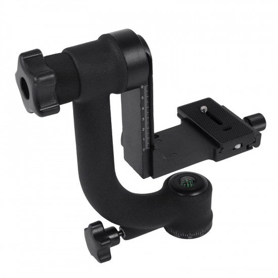 Bk-45 Panoramic 360 Degree Vertical Pro Gimbal Tripod Head For Dslr Camera Telephoto Lens Quick Release Plate Bk-45 Panoramic 360 Degree Vertical Pro Gimbal Tripod Head For Dslr Camera Telephoto Lens Quick Release Plate