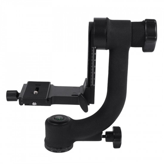 Bk-45 Panoramic 360 Degree Vertical Pro Gimbal Tripod Head For Dslr Camera Telephoto Lens Quick Release Plate Bk-45 Panoramic 360 Degree Vertical Pro Gimbal Tripod Head For Dslr Camera Telephoto Lens Quick Release Plate