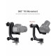 Bk-45 Panoramic 360 Degree Vertical Pro Gimbal Tripod Head For Dslr Camera Telephoto Lens Quick Release Plate Bk-45 Panoramic 360 Degree Vertical Pro Gimbal Tripod Head For Dslr Camera Telephoto Lens Quick Release Plate
