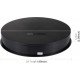 PULUZ Turntable Display Stand Adjusting Speed USB Electric Rotating Video Shooting Props Turntable for Photography (30cm, Black)