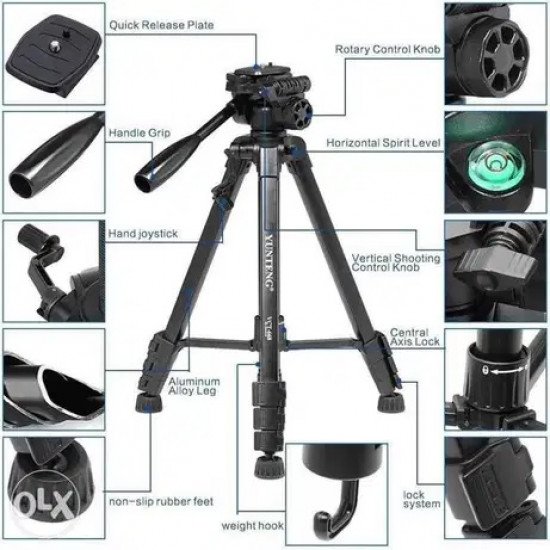 YUNTENG VCT-668 Pro Tripod YUNTENG VCT-668 Pro Tripod