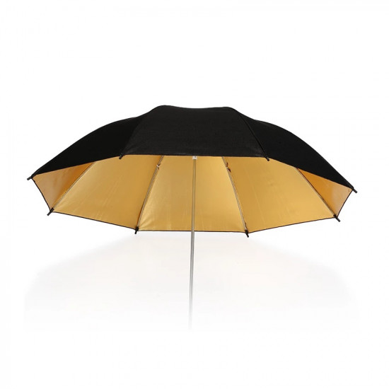 UB-003 Studio Reflector Umbrella(84cm Black/Gold) UB-003 Studio Reflector Umbrella(84cm Black/Gold)