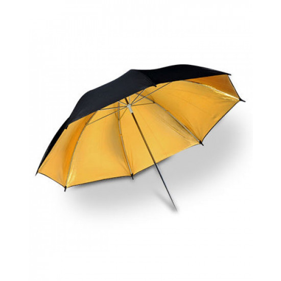UB-003 Studio Reflector Umbrella(84cm Black/Gold) UB-003 Studio Reflector Umbrella(84cm Black/Gold)