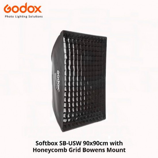 Softbox Godox SB-USW 90cm 90x90cm Bowens Mount with Grid Softbox Godox SB-USW 90cm 90x90cm Bowens Mount with Grid