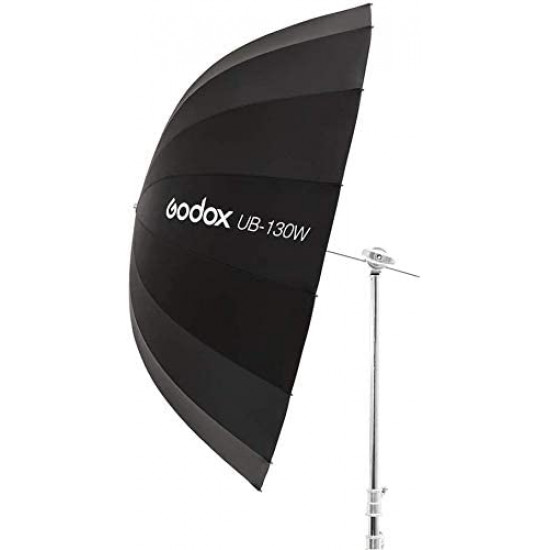 Godox silver Parabolic Umbrella 130CM (51") UB-130W With Diffuser