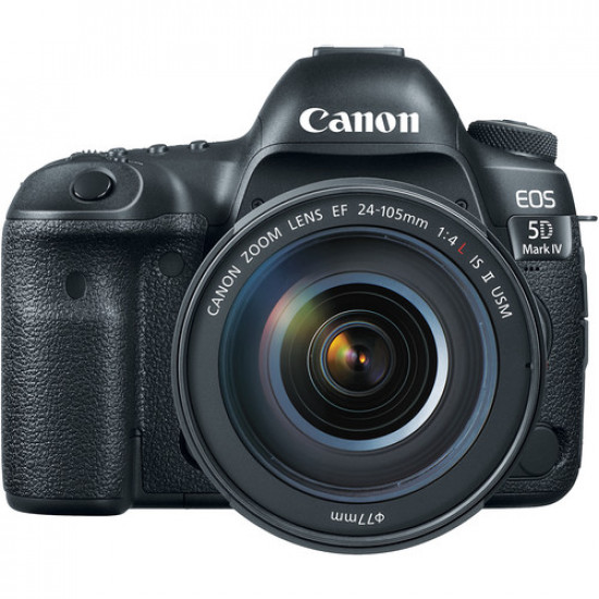 Canon EOS 5D Mark IV DSLR Camera with 24-105mm f/4L II Lens Canon EOS 5D Mark IV DSLR Camera with 24-105mm f/4L II Lens